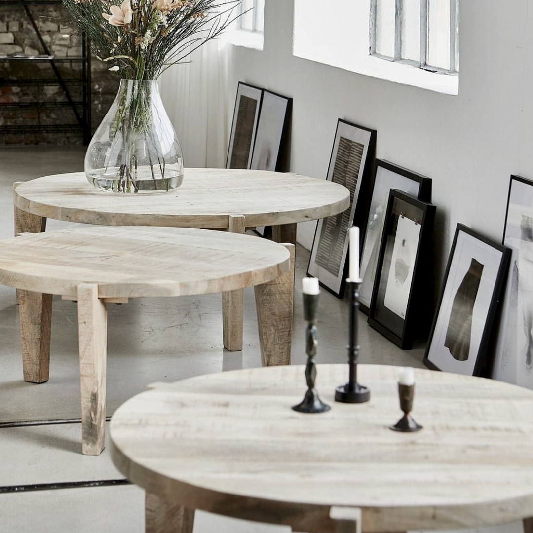 Table basse en bois ancien