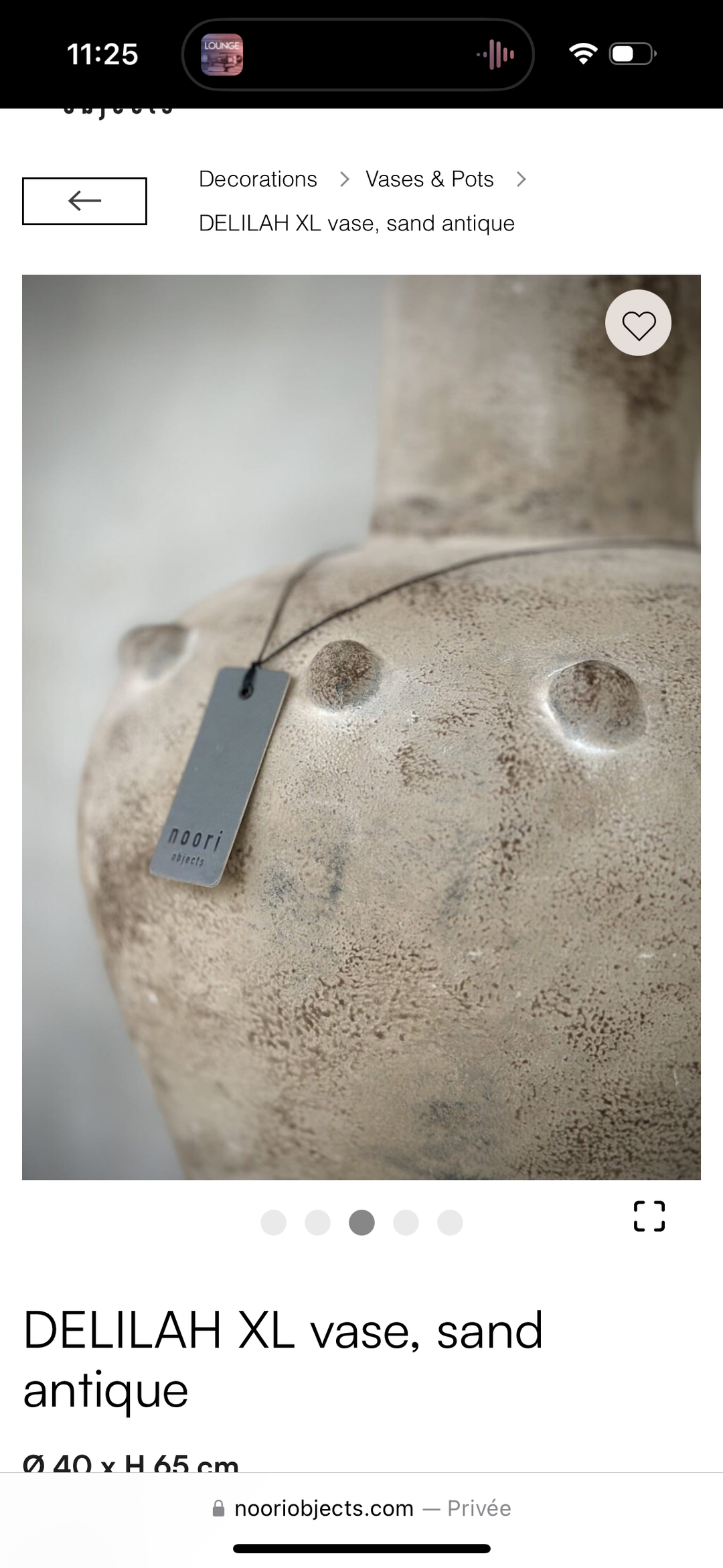 Grand Pot/ Vase  Antic