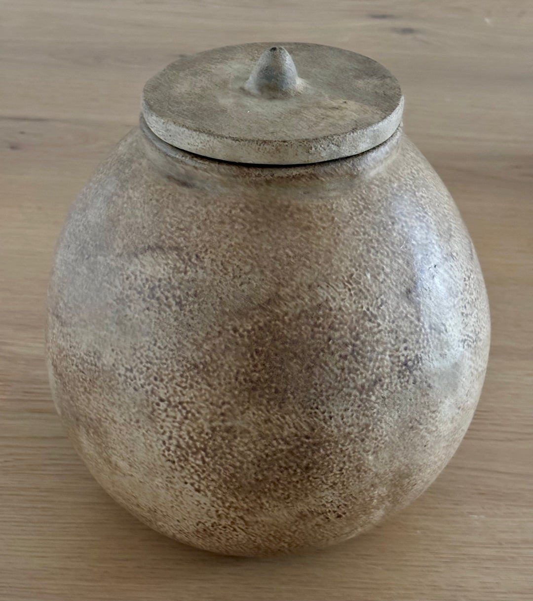 Pot terre cuite beige