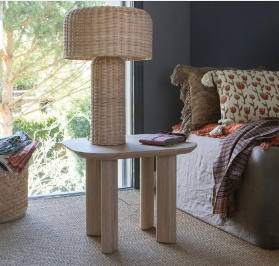 Lampe Jeanne Blanc d’Ivoire