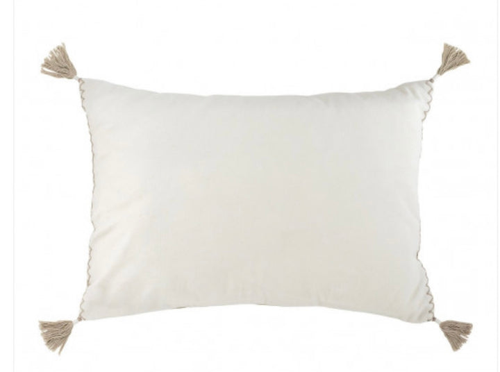 Housse de coussin « Matteo » Blanc D’ivoire