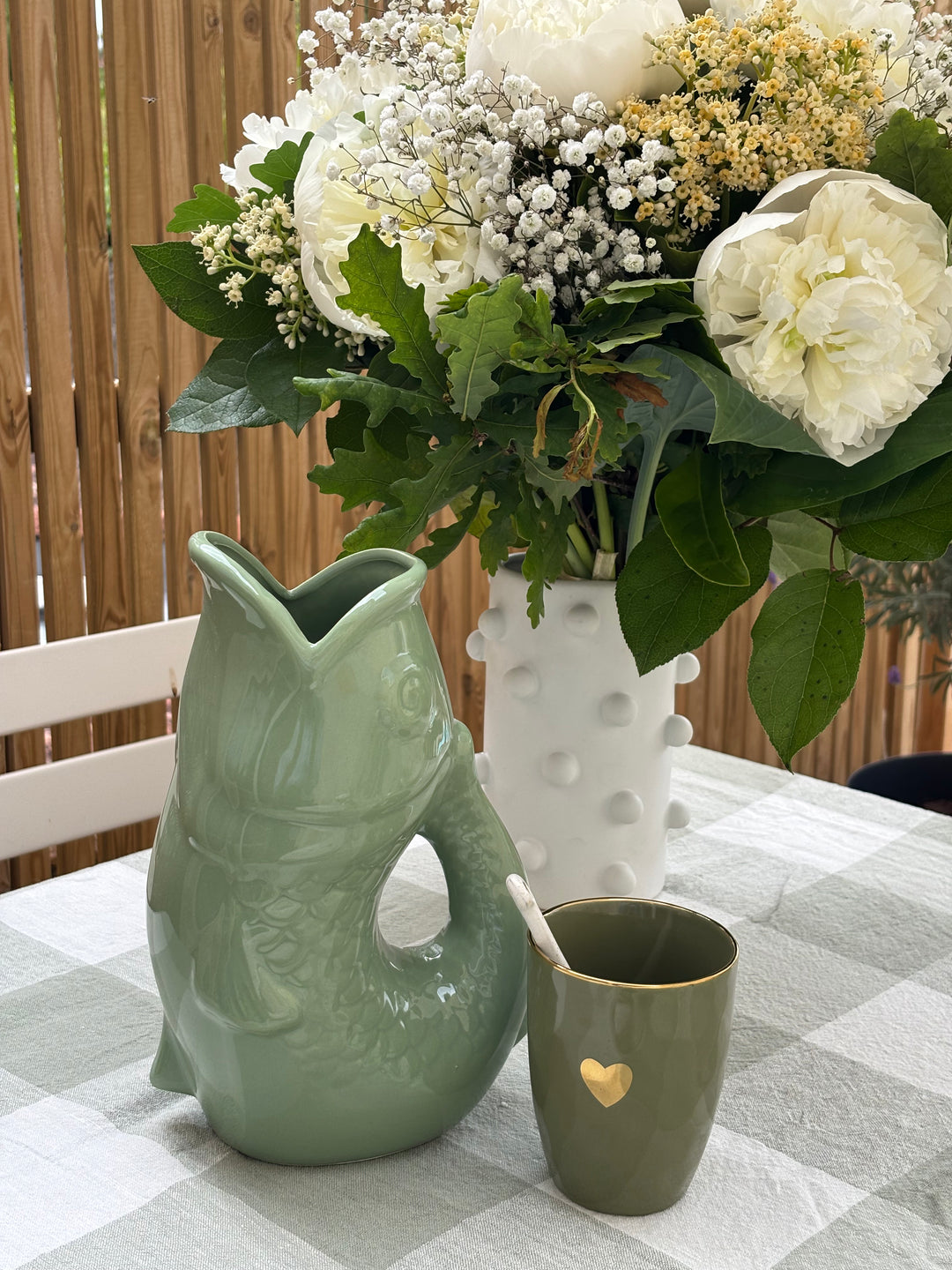 Vase/Pichet Poisson Grand Modèle