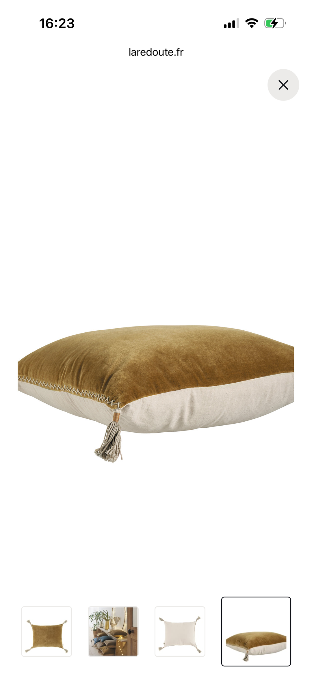 Housse de Coussin Matteo Bronze