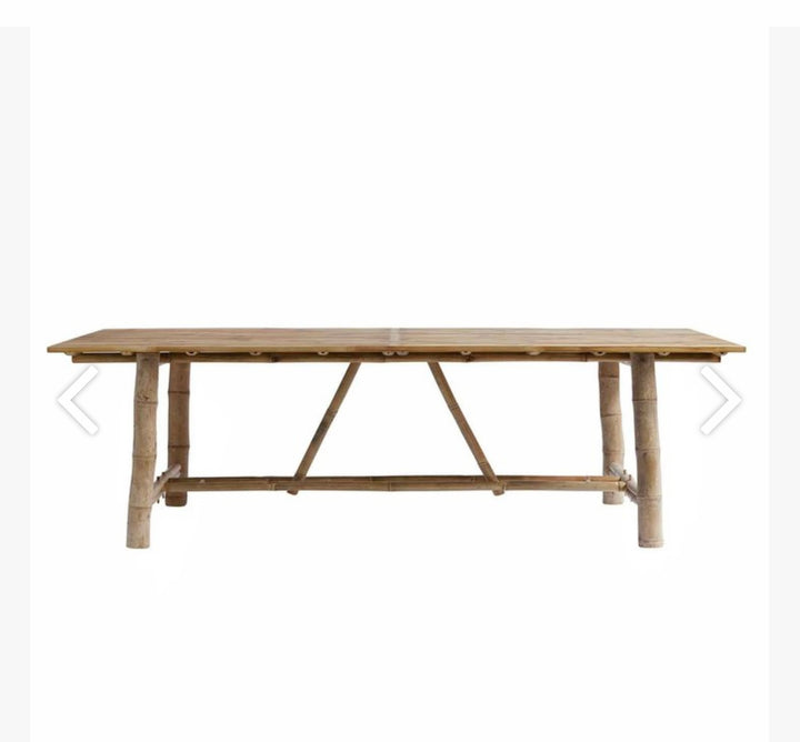 Table en bambou Tinekhome