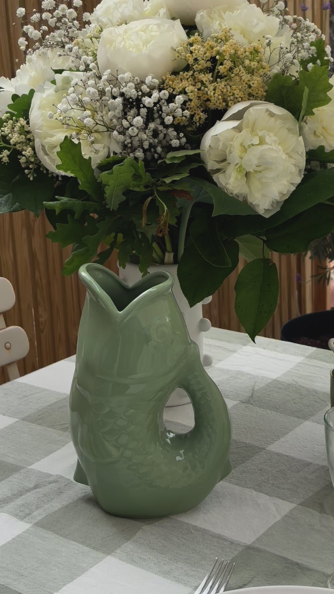 Vase/Pichet Poisson Grand Modèle